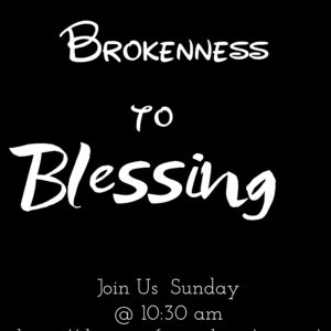 TSHIRT PRINT Design Matthew 15:29-31 “From Brokenness to Blessed”