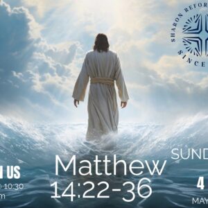 church sunday service flyer Us Letter landsca Matthew 14:22-36 ” Oh Lord its hard to be Humble”