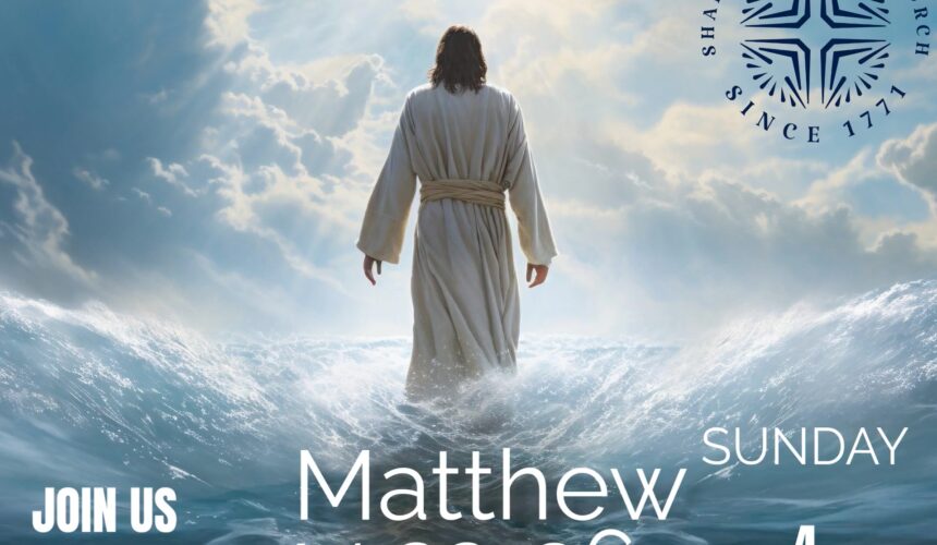 Matthew 14:22-36 ” Oh Lord its hard to be Humble”