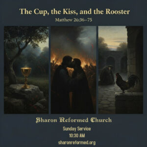 Matthew 26.36-75 Matthew 26:36-75 “The Cup, the Kiss, and the Rooster”