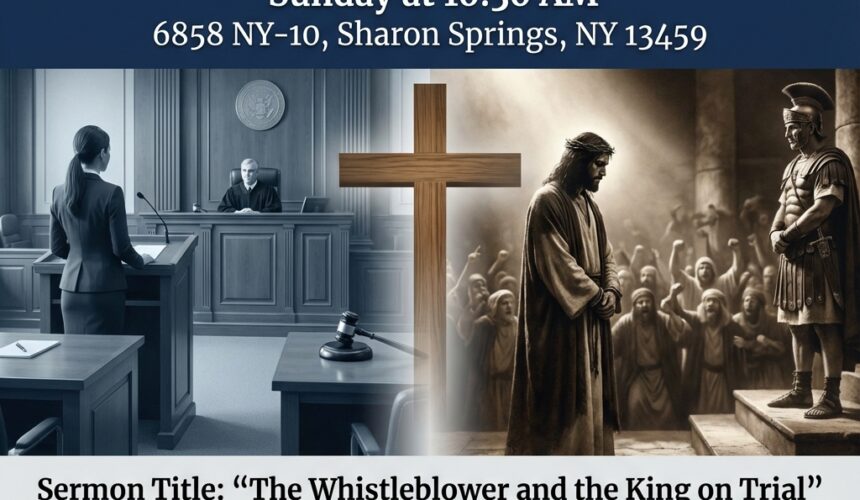 Matthew 27.11-26 “The Whistleblower and the King On Trial” Matthew 27:11- 26