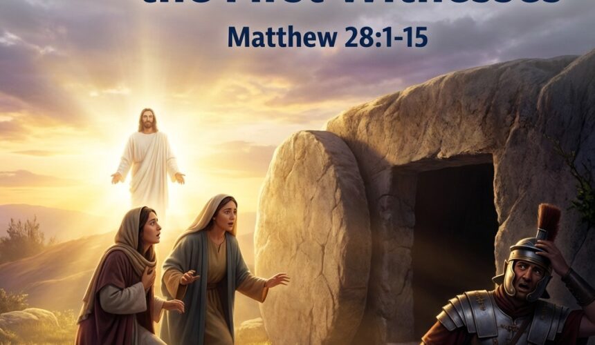 Matthew 28.1-15 “The Risen King and the First Witnesses” Matthew 28:1-15
